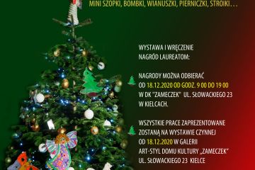 Wystawa i Wręczenie Nagród Laureatom - Art-Recycling pn. "Eko ozdoba choinkowa"