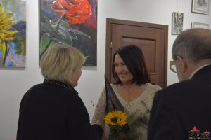 Świecie Nasz - Wernisaż wystawy Elżbiety Nowak - fotorelacja