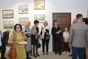 Tadeusz Blicharz. "Pejzaże szpachlą malowane"- wernisaż wystawy