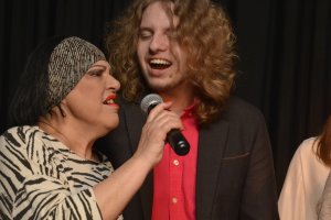 Koncert uczestników feryjnych warsztatów wokalnych pod kierunkiem Grażyny Łobaszewskiej i Andrzeja Wolskiego