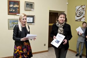 Wernisaż wystawy pokonkursowej IV Wojewódzkiego Konkursu Rysunku i Malarstwa dla Nieprofesjonalistów - Pasja 2016