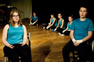 Pokaz etiudy pt. "Mistrzowie boksu"spektakl wieńczący IX Podróż - kierunek Teatr