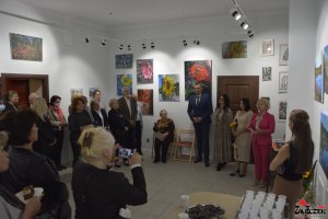 Świecie Nasz - Wernisaż wystawy Elżbiety Nowak - fotorelacja