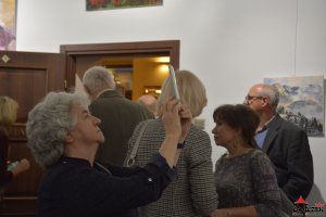 Świecie Nasz - Wernisaż wystawy Elżbiety Nowak - fotorelacja