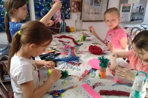 Warsztaty plastyczne Art-Recycling - Coś z niczego