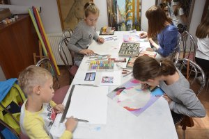 Warsztaty plastyczne -  Letnie Zameczkowe Atelier 2018