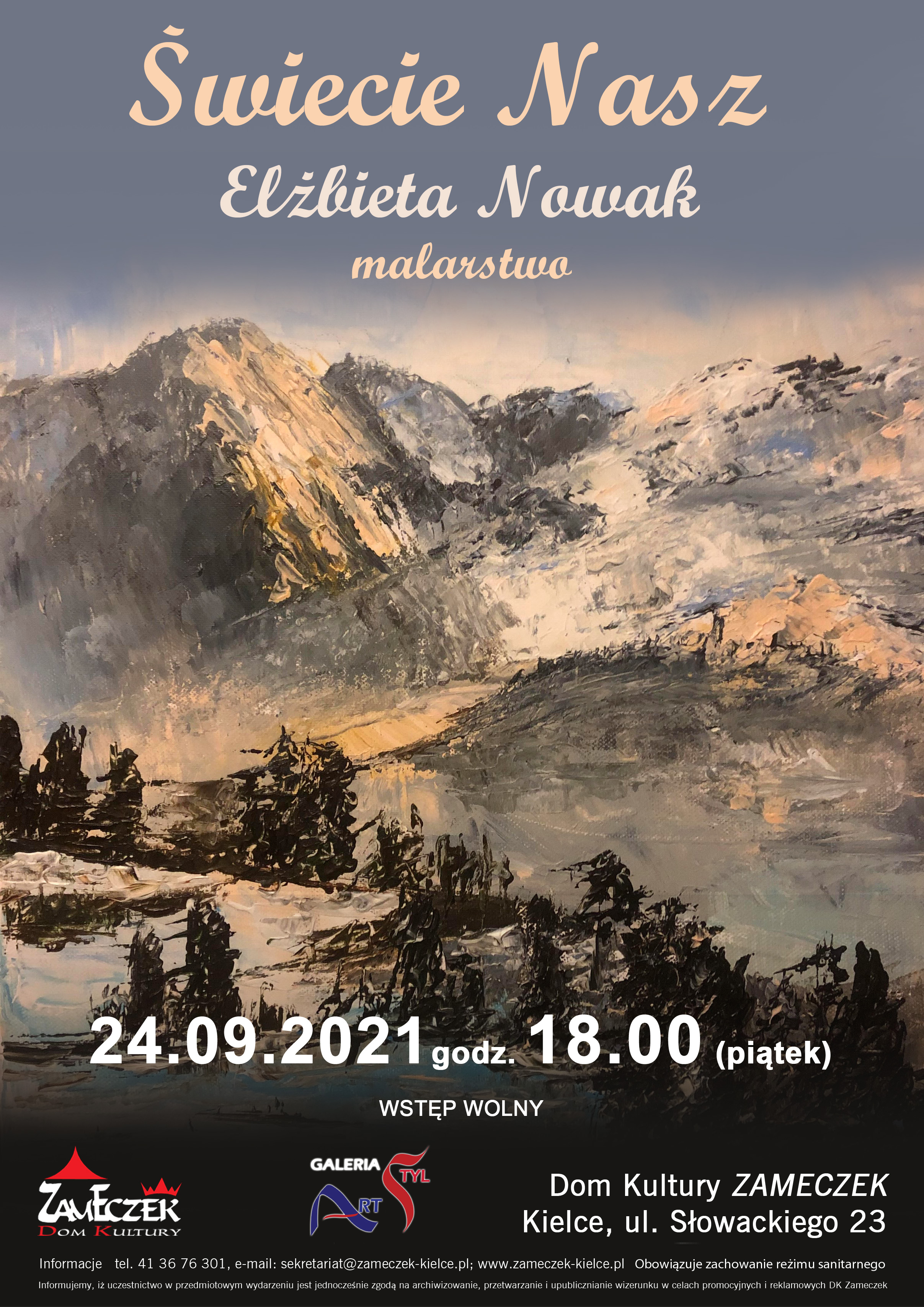 Plakat Ela Nowak pion